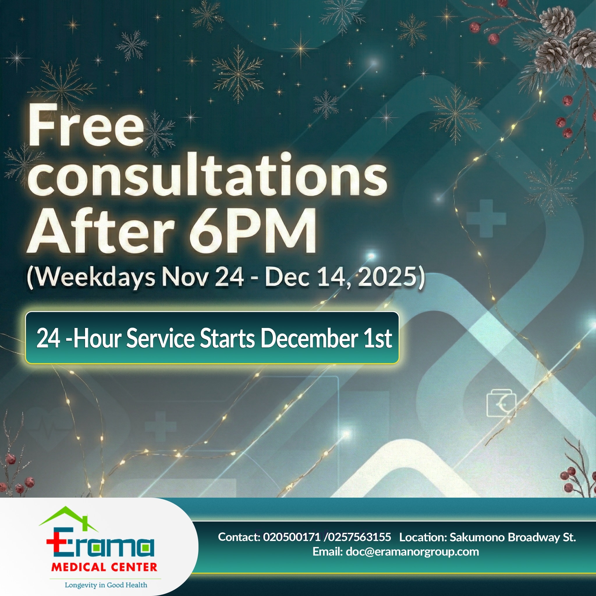 Evening Clinics — Healthcare That Fits Your Schedule